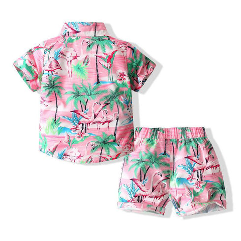 Boy's Beach Wind Two-Piece Set